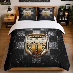 Alternative view of Housse De Couette Angers SCO 05 Parure de lit Ensemble De Literie - SCO Ligue 1