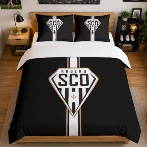 Alternative view of Housse De Couette Angers SCO 15 Parure de lit Ensemble De Literie - SCO Ligue 1