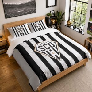 Housse De Couette Angers SCO 16 Parure de lit Ensemble De Literie - SCO Ligue 1