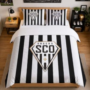 Alternative view of Housse De Couette Angers SCO 16 Parure de lit Ensemble De Literie - SCO Ligue 1