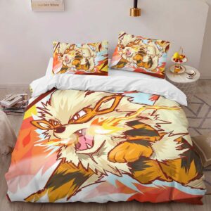 Alternative view of Housse De Couette Arcanin Pokémon La Légende Parure de lit Ensemble De Literie