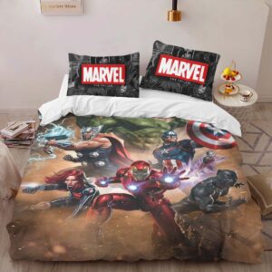 Alternative view of Housse De Couette Avengers Marvel 08 Parure de lit Ensemble De Literie