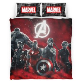 Housse De Couette Avengers Marvel 09 Parure de lit Ensemble De Literie