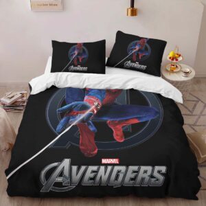 Alternative view of Housse De Couette Spider-Man Avengers Parure de lit Ensemble De Literie