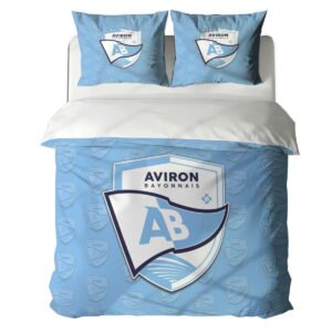 Alternative view of Housse De Couette Aviron Bayonnais Rugby Club Parure de lit Ensemble De Literie Rugby - Model 10