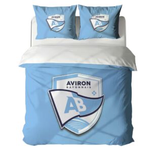 Alternative view of Housse De Couette Aviron Bayonnais Rugby Club Parure de lit Ensemble De Literie Rugby - Model 12