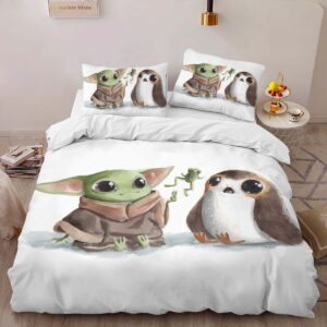 Alternative view of Housse De Couette Bébé Yoda Trop Mignon Parure de lit Ensemble De Literie