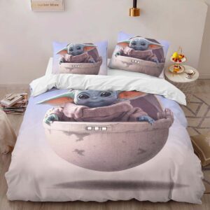 Alternative view of Housse De Couette Bébé Yoda Grogu Star Wars 11 Parure de lit Ensemble De Literie