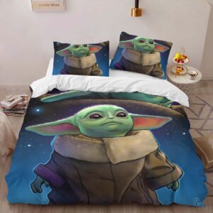 Alternative view of Housse De Couette Bébé Yoda Grogu Star Wars 14 Parure de lit Ensemble De Literie
