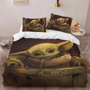Alternative view of Housse De Couette Bébé Yoda Grogu Star Wars 15 Parure de lit Ensemble De Literie