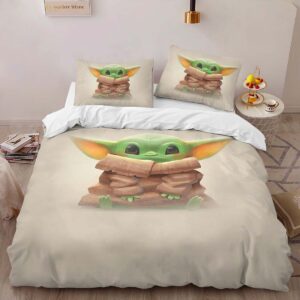 Alternative view of Housse De Couette Bébé Yoda Grogu Star Wars 9 Parure de lit Ensemble De Literie