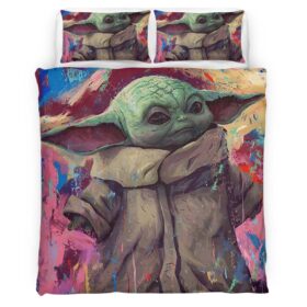Housse De Couette Bébé Yoda Trop Craquant Parure de lit Ensemble De Literie