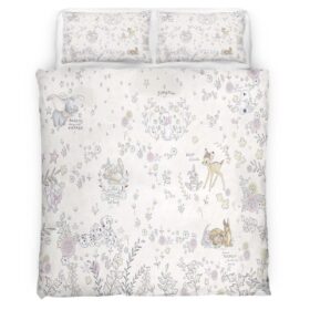 Housse De Couette Bambi & ses amis 03 Parure de lit Ensemble De Literie