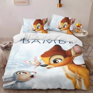 Alternative view of Housse De Couette Bambi & Panpan 12 Parure de lit Ensemble De Literie