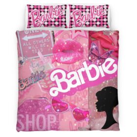 Housse De Couette Barbie 08 Parure de lit Ensemble De Literie