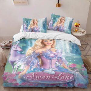 Alternative view of Housse De Couette Barbie – Le Lac des cygnes Parure de lit Ensemble De Literie