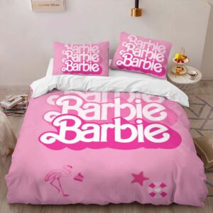 Alternative view of Housse De Couette Barbie – Rose mignon 2 Parure de lit Ensemble De Literie