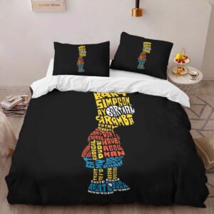 Alternative view of Housse De Couette Bart Simpson – Les Simpson Parure de lit Ensemble De Literie