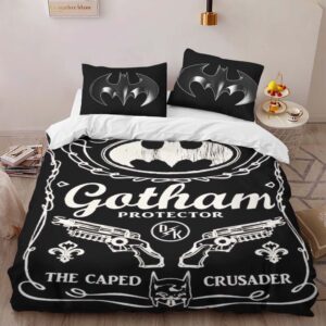 Alternative view of Housse De Couette Batman Dark Night Gotham City Parure de lit Ensemble De Literie