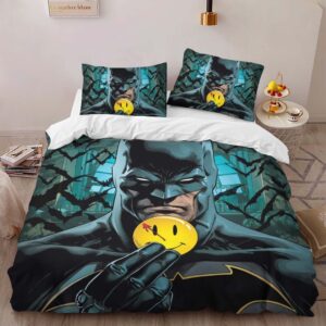 Alternative view of Housse De Couette Batman Happy Pin Parure de lit Ensemble De Literie
