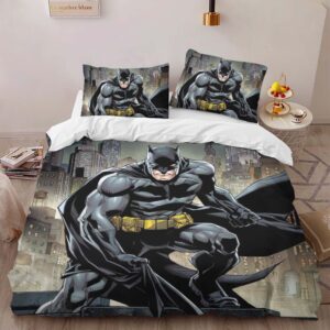 Alternative view of Housse De Couette Batman Héros dans la nuit noire 01 Parure de lit Ensemble De Literie