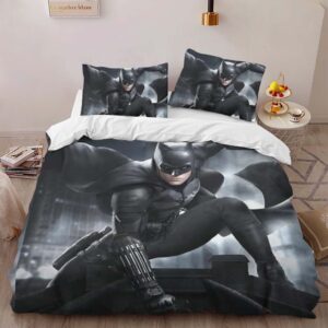 Alternative view of Housse De Couette Batman Héros dans la nuit noire 4 Parure de lit Ensemble De Literie