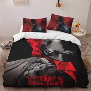 Alternative view of Housse De Couette Batman Héros dans la nuit noire 7 Parure de lit Ensemble De Literie