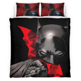Housse De Couette Batman Héros dans la nuit noire 7 Parure de lit Ensemble De Literie