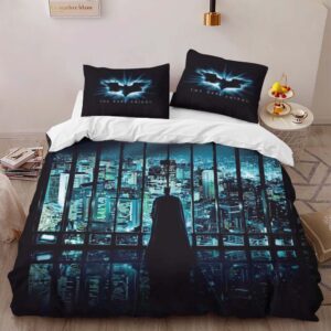 Alternative view of Housse De Couette Batman Héros dans la nuit noire 9 Parure de lit Ensemble De Literie