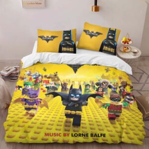 Alternative view of Housse De Couette Batman Personnages Lego Parure de lit Ensemble De Literie