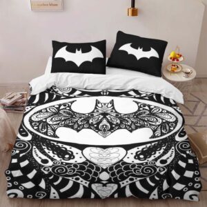 Alternative view of Housse De Couette Batman Style mandala DC Comics Parure de lit Ensemble De Literie