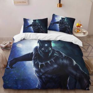 Alternative view of Housse De Couette Black Panther Marvel 1003 Parure de lit Ensemble De Literie