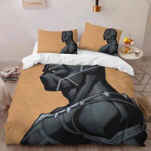 Alternative view of Housse De Couette Black Panther Marvel 1004 Parure de lit Ensemble De Literie