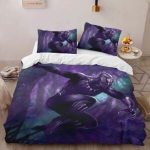 Alternative view of Housse De Couette Black Panther Marvel 1005 Parure de lit Ensemble De Literie