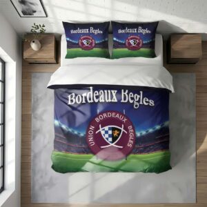 Alternative view of Housse De Couette Bordeaux Bègles Rugby Club Parure de lit Ensemble De Literie Rugby - Model 10