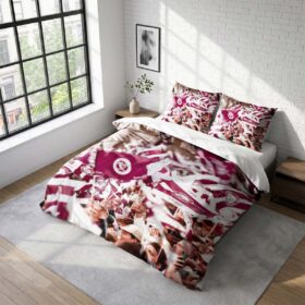 Housse De Couette Bordeaux Bègles Rugby Fan Parure de lit Ensemble De Literie Rugby – Model 02