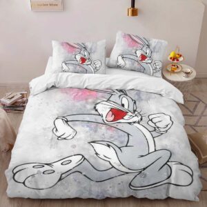 Alternative view of Housse De Couette Bugs Bunny – Looney Tunes 03 Parure de lit Ensemble De Literie
