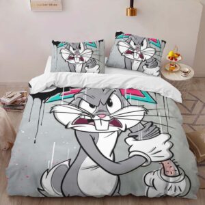 Alternative view of Housse De Couette Bugs Bunny – Looney Tunes 06 Parure de lit Ensemble De Literie