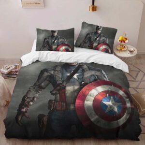 Alternative view of Housse De Couette Captain America Marvel 06 Parure de lit Ensemble De Literie