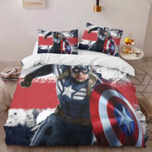 Alternative view of Housse De Couette Captain America Marvel 07 Parure de lit Ensemble De Literie