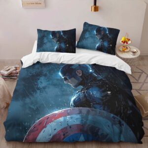 Alternative view of Housse De Couette Captain America Marvel 11 Parure de lit Ensemble De Literie