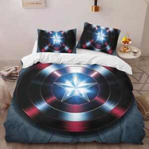Alternative view of Housse De Couette Captain America – Bouclier 5 Parure de lit Ensemble De Literie