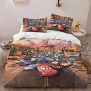 Alternative view of Housse De Couette Cars – Flash McQueen 95 – 18 Parure de lit Ensemble De Literie