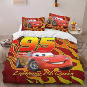 Alternative view of Housse De Couette Cars – Flash McQueen 95 – 2 Parure de lit Ensemble De Literie