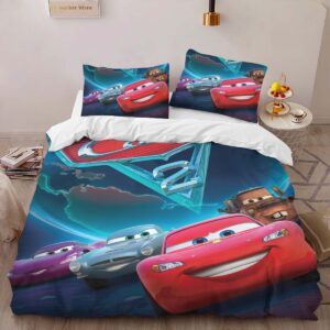 Alternative view of Housse De Couette Cars – Flash McQueen 95 – 21 Parure de lit Ensemble De Literie