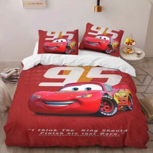 Alternative view of Housse De Couette Cars – Flash McQueen 95 – 6 Parure de lit Ensemble De Literie