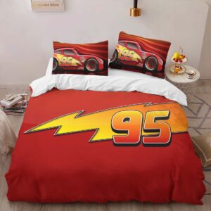 Alternative view of Housse De Couette Cars – Flash McQueen 95 – 9 Parure de lit Ensemble De Literie