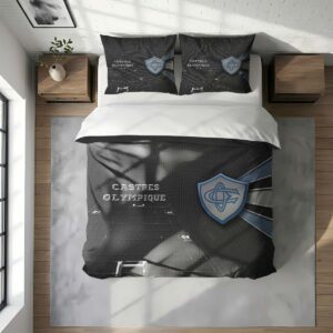 Alternative view of Housse De Couette Castres Olympique Rugby Club Parure de lit Ensemble De Literie Rugby - Model 03