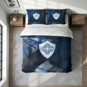 Alternative view of Housse De Couette Castres Olympique Rugby Club Parure de lit Ensemble De Literie Rugby - Model 06