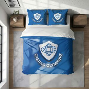 Alternative view of Housse De Couette Castres Olympique Rugby Club Parure de lit Ensemble De Literie Rugby - Model 07